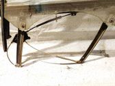 Regulador con motor de la ventanilla de la puerta corredera