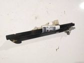 Seat belt adjustment rail
