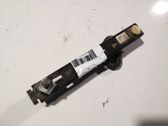 Seat belt adjustment rail