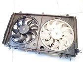 Radiator cooling fan shroud