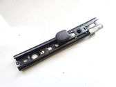 Seat belt adjustment rail