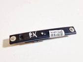 Seat belt adjustment rail