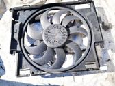 Radiator cooling fan shroud