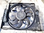 Radiator cooling fan shroud