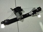 Sliding door window regulator with motor