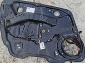 Regulador con motor de la ventanilla de la puerta corredera