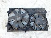Radiator cooling fan shroud