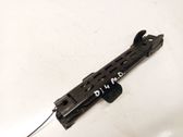 Seat belt adjustment rail