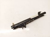 Seat belt adjustment rail