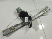 Sliding door window regulator with motor