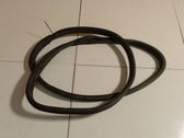 Rubber seal rear door