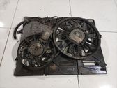 Radiator cooling fan shroud