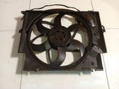 Radiator cooling fan shroud