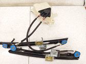 Sliding door window regulator with motor