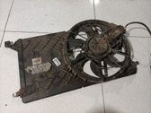 Radiator cooling fan shroud