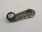 Front door window winding handle