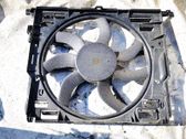 Radiator cooling fan shroud