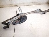 Tringlerie et moteur d'essuie-glace avant