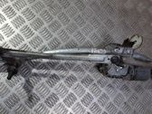 Front wiper linkage and motor