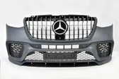 Front bumper upper radiator grill