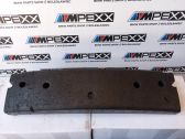 Front bumper foam support bar