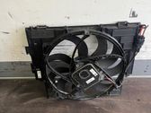 Radiator cooling fan shroud