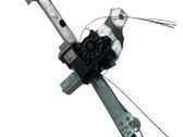 Front door window regulator motor