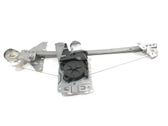 Rear door window regulator with motor