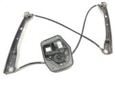 Front door window regulator with motor