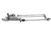 Front wiper linkage and motor
