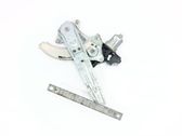 Rear door window regulator with motor