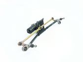 Front wiper linkage and motor