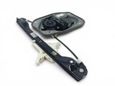 Rear door manual window regulator