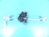 Rear door window regulator with motor