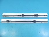 Rear seat guide rail