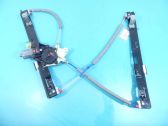 Front door window regulator with motor