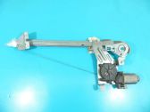 Rear door window regulator with motor