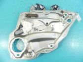 Rear door window regulator with motor
