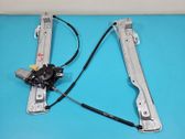Front door window regulator with motor