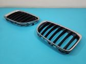 Front bumper upper radiator grill