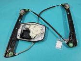 Front door window regulator with motor