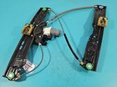 Front door window regulator with motor
