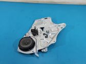 Rear door window regulator with motor
