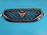 Front bumper upper radiator grill