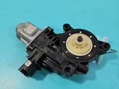Rear door window regulator with motor
