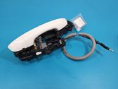 Rear door exterior handle