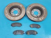 Brake discs and calipers set