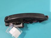 Rear door exterior handle