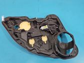 Rear door window regulator with motor