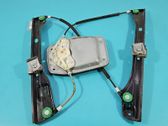 Front door window regulator with motor